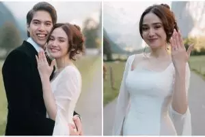 Romantis berlatar pemandangan Swiss, 9 potret El Rumi lamar Syifa Hadju, harga cincinnya nyaris Rp1 M