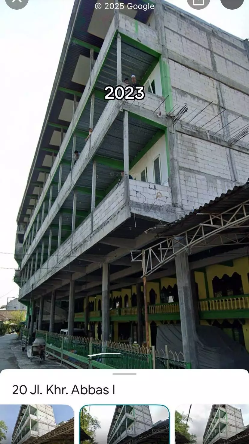 potret perubahan Ponpes Al Khoziny © TikTok potret perubahan Ponpes Al Khoziny © TikTok
