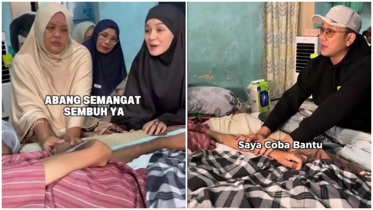 Sempat dituding ogah tanggung jawab, 9 potret Nadya Almira kunjungi korban ditabraknya 12 tahun lalu