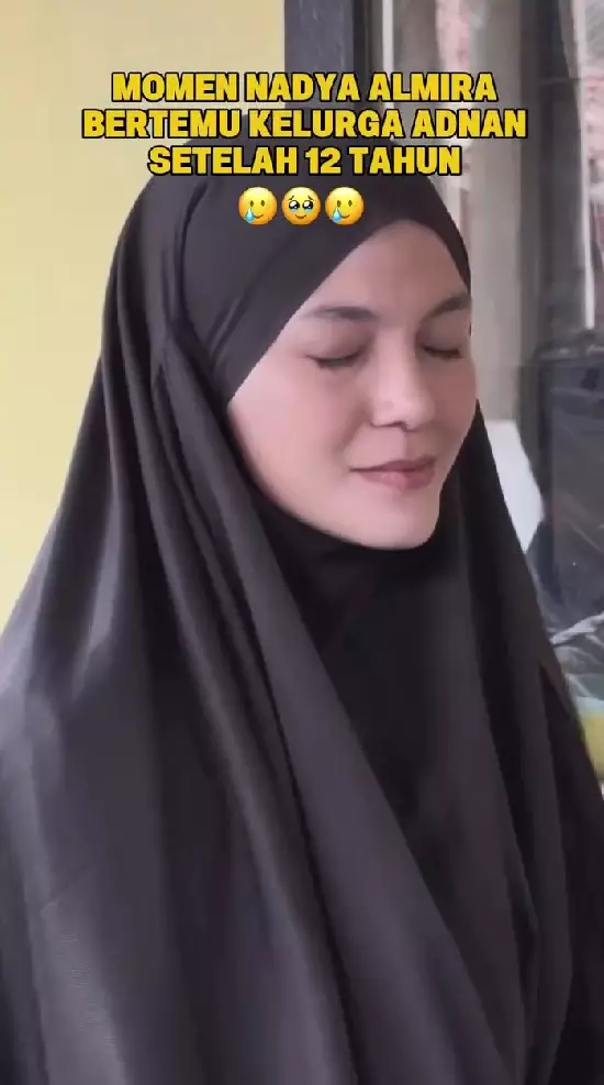 Nadya Almira kunjungi korban ditabraknya © Instagram