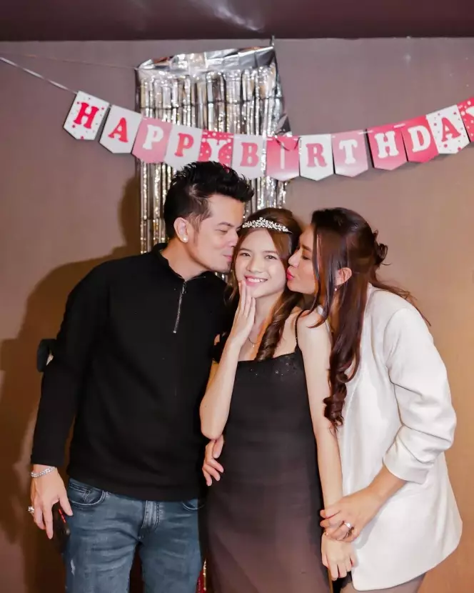 Choky Andriano dan anak © berbagai sumber