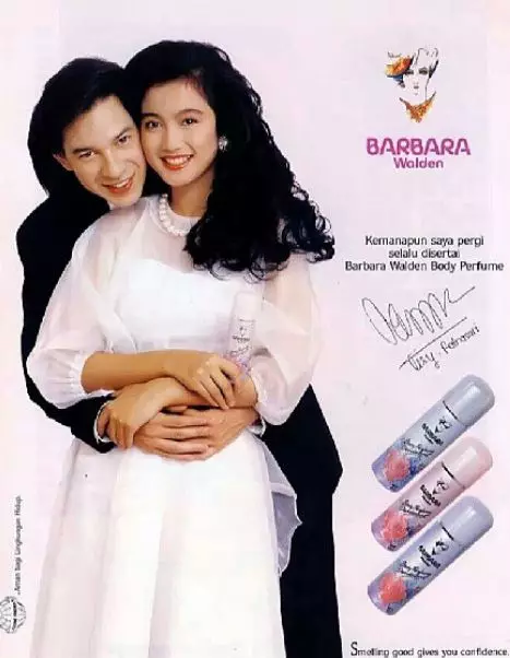 Pria gondrong di iklan permen era 90an © Instagram Pria gondrong di iklan permen era 90an © Instagram