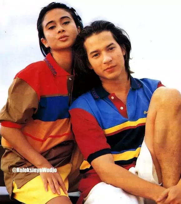 Pria gondrong di iklan permen era 90an © Instagram Pria gondrong di iklan permen era 90an © Instagram