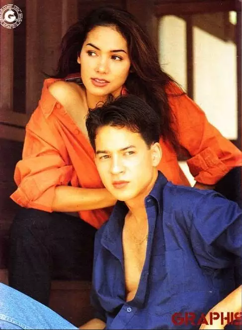 Pria gondrong di iklan permen era 90an © Instagram Pria gondrong di iklan permen era 90an © Instagram