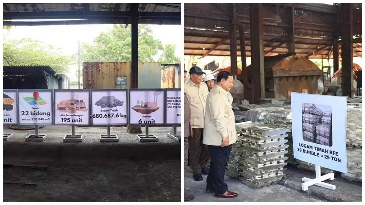 Nilainya Rp7 T, ini rincian aset rampasan korupsi Harvey Moeis Cs yang diserahkan Prabowo ke PT Timah