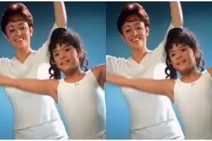 Ternyata ibu dan anak, begini 11 potret kebersamaan bintang iklan produk kecantikan jadul