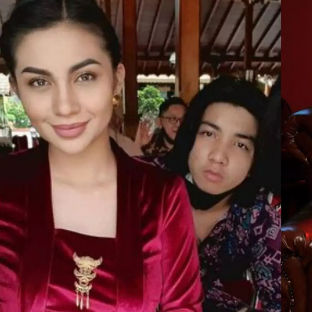 kebersamaan ariel tatum dan adik © instagram