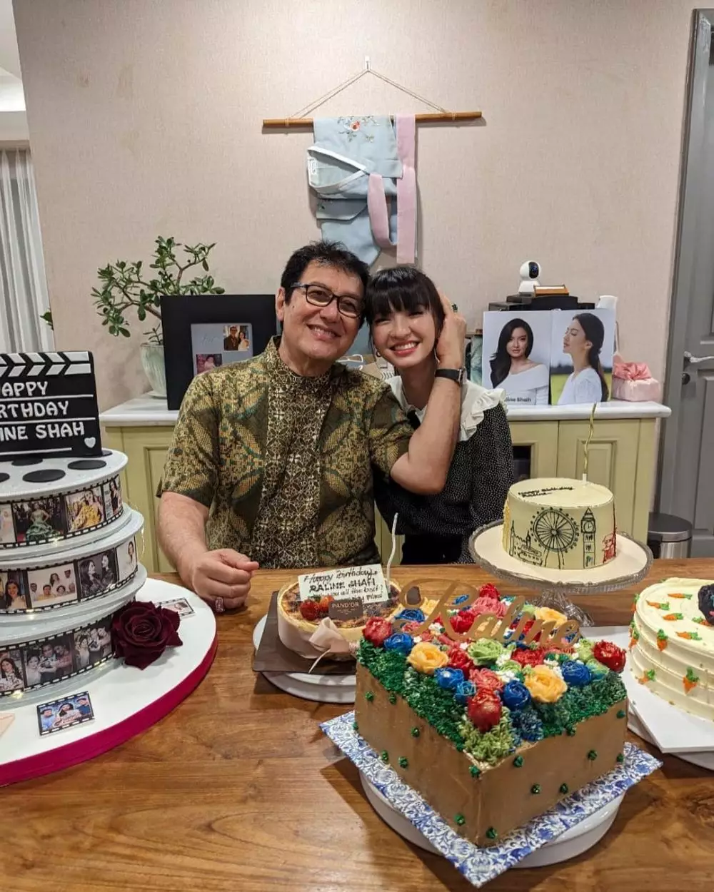 kebersamaan raline dan ayah © instagram kebersamaan raline dan ayah © instagram