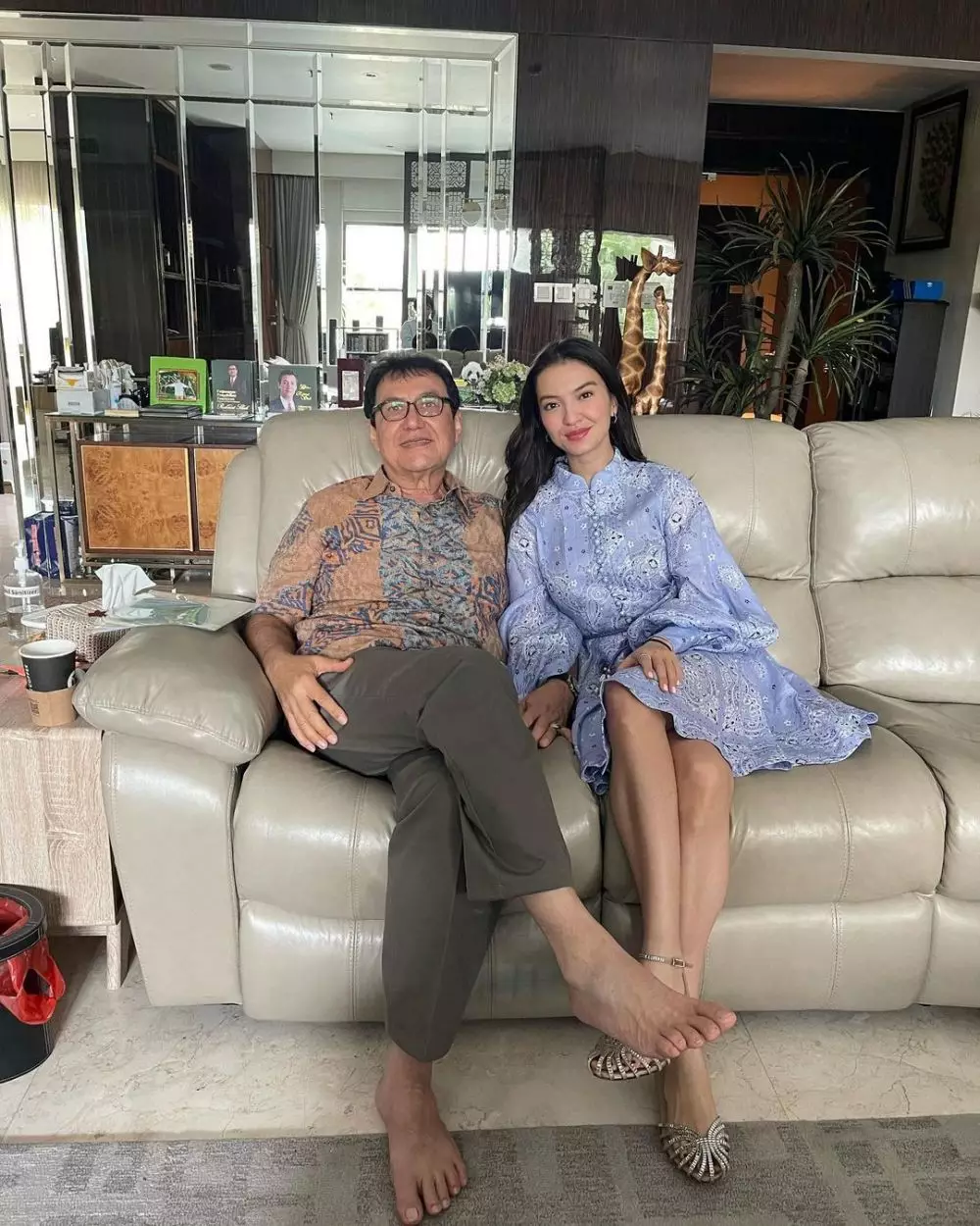 kebersamaan raline dan ayah © instagram kebersamaan raline dan ayah © instagram
