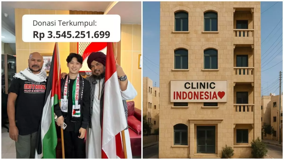 Willie Salim galang donasi Rp4 M dalam 3 hari untuk bangun klinik di Palestina, ini 9 potret desainnya