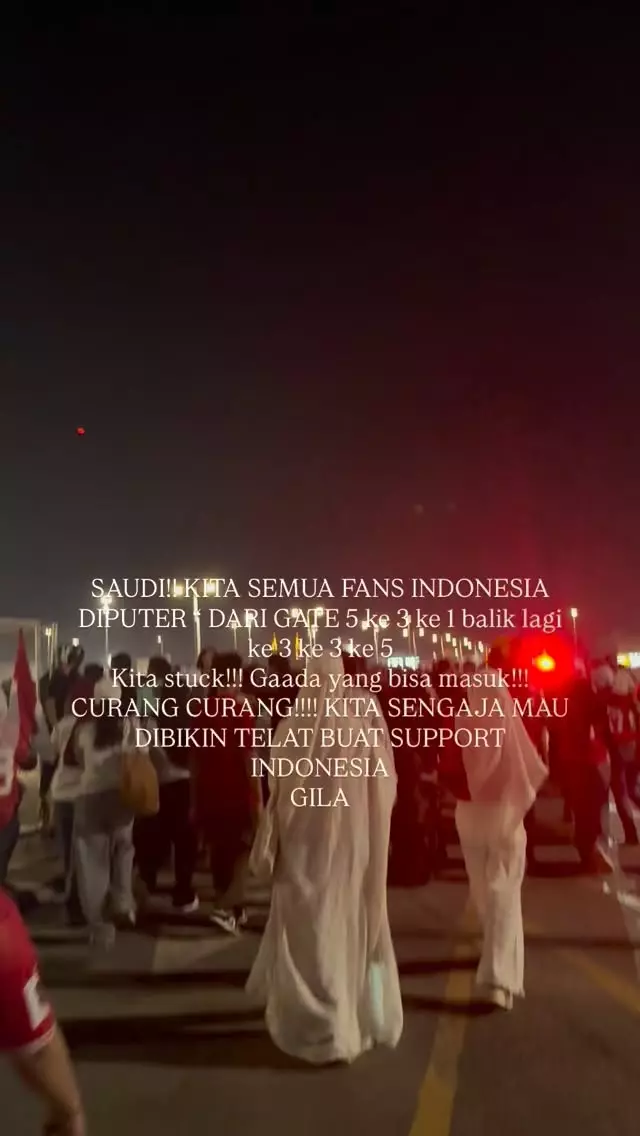 curhatan Jennifer Coppen dipersulit masuk stadion  © Instagram