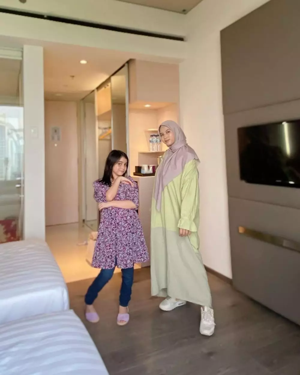 kedekatan Nesyana dan Sienna © Instagram