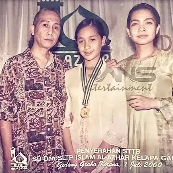 potret lawas istri presenter saat sekolah © instagram
