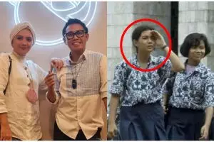 Jarang tersorot manglingi pol, intip potret lawas istri 8 presenter saat masih sekolah