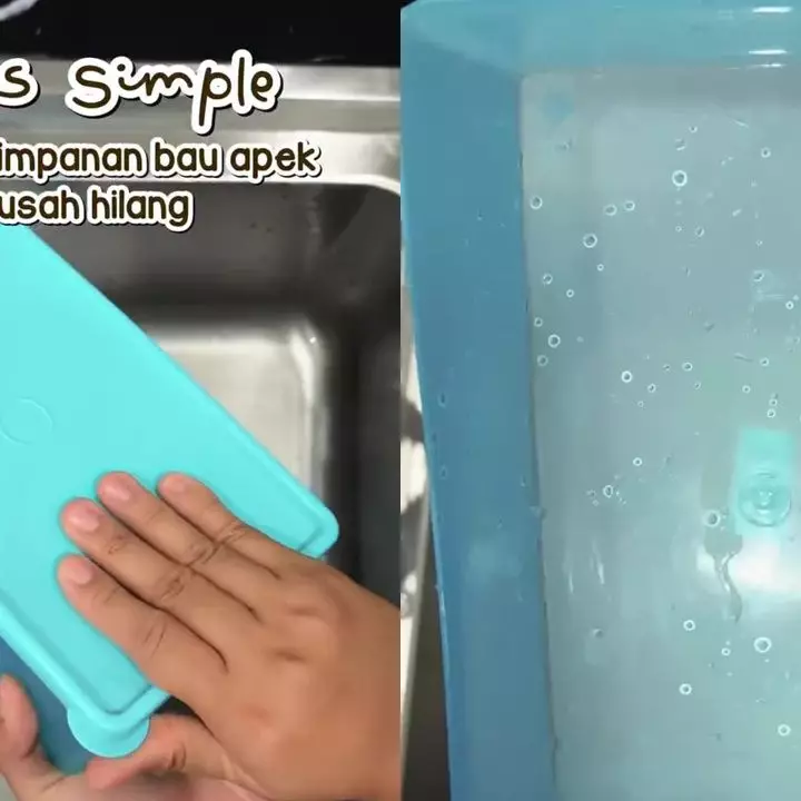 Jangan cuma ditaburkan, ini cara efektif pakai baking soda untuk basmi bau apek di wadah plastik 