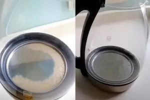 Teko listrik auto kinclong! Trik membersihkan kerak air bandel pakai 1 bahan dapur