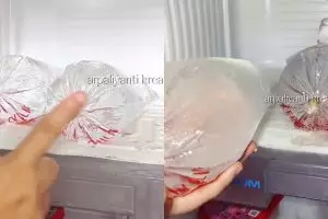 Es batu di freezer sering lengket dan sulit diambil? Gunakan 1 alat ini agar mudah tanpa bikin rusak