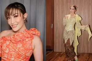 Gayanya di pesta ultah disebut totalitas, begini 11 potret Ayu Dewi tampil modis dengan dress cetar