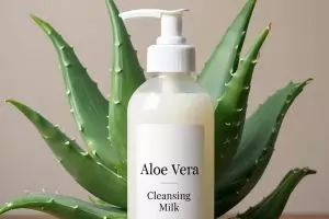 Campuran simpel cleansing milk dan lidah buaya ini bisa cerahkan wajah kusam, ini cara aplikasikannya