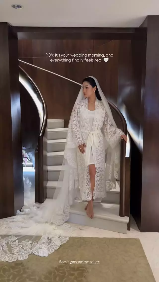 pemberkatan nikah Kerenina Sunny © Instagram pemberkatan nikah Kerenina Sunny © Instagram