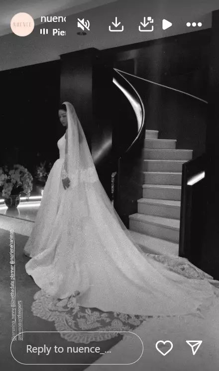 pemberkatan nikah Kerenina Sunny © Instagram pemberkatan nikah Kerenina Sunny © Instagram