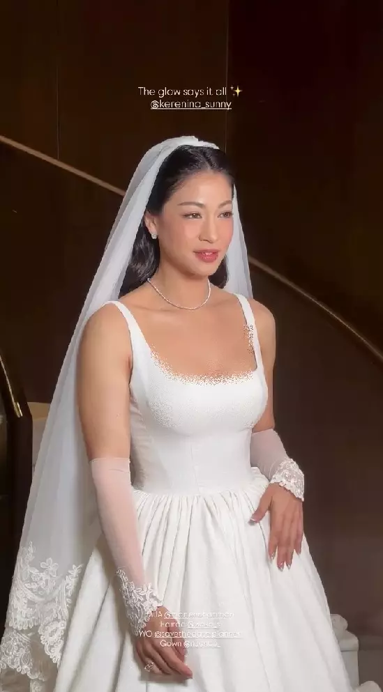 pemberkatan nikah Kerenina Sunny © Instagram pemberkatan nikah Kerenina Sunny © Instagram