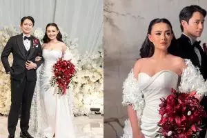 Kursi Kosong, cara Amanda Manopo 'hadirkan' mendiang ibu dalam momen pernikahannya dengan Kenny Austin