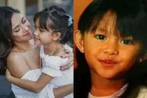 9 Bukti miripnya Nana Mirdad dan anak bungsu saat kecil, bak copy paste