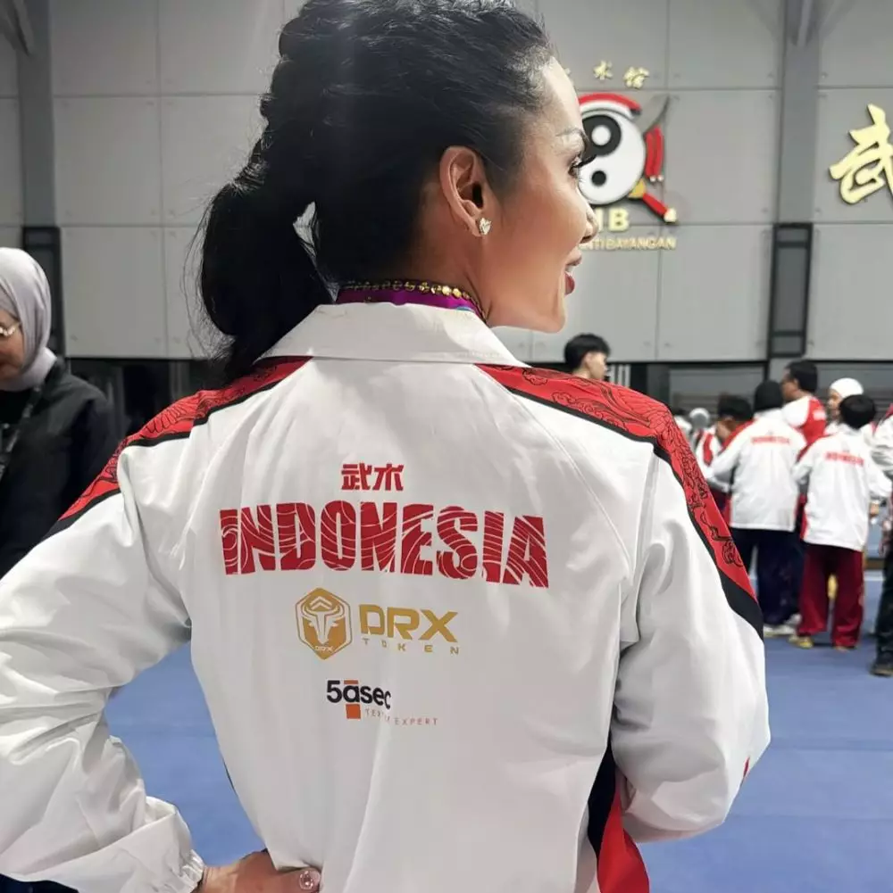Krisdayanti latihan Wushu untuk kompetisi di China © 2025 Instagram