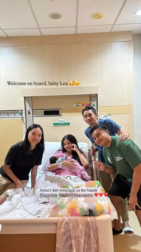 Irshadi Bagas umumkan kelahiran anak pertama © Instagram Irshadi Bagas umumkan kelahiran anak pertama © Instagram
