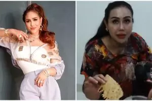 Jungkir balik pedangdut Ratu Meta usai cerai karena KDRT, tak malu jualan peyek demi biaya anak