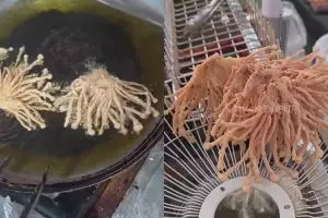 Tanpa adonan basah dan baking soda, ini rahasia jamur goreng lebih renyah tahan lama dan tak berminyak