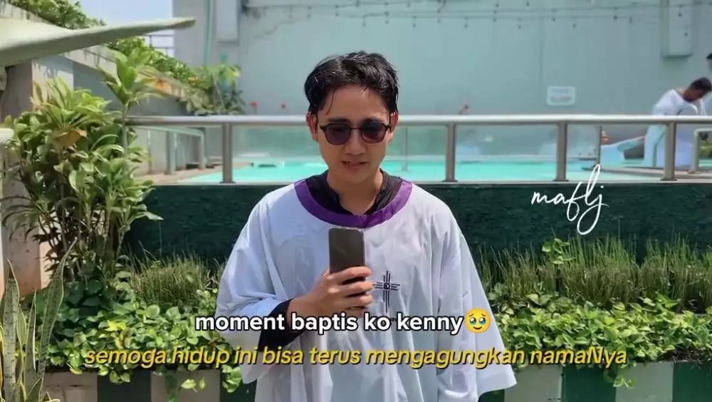 Kenny Austin jalani pembaptisan sebelum nikah © 2025 Instagram Kenny Austin jalani pembaptisan sebelum nikah © 2025 Instagram