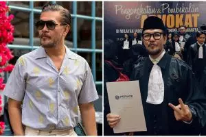9 Potret Ferry Salim kini diangkat jadi advokat, latar belakang pendidikannya jadi sorotan