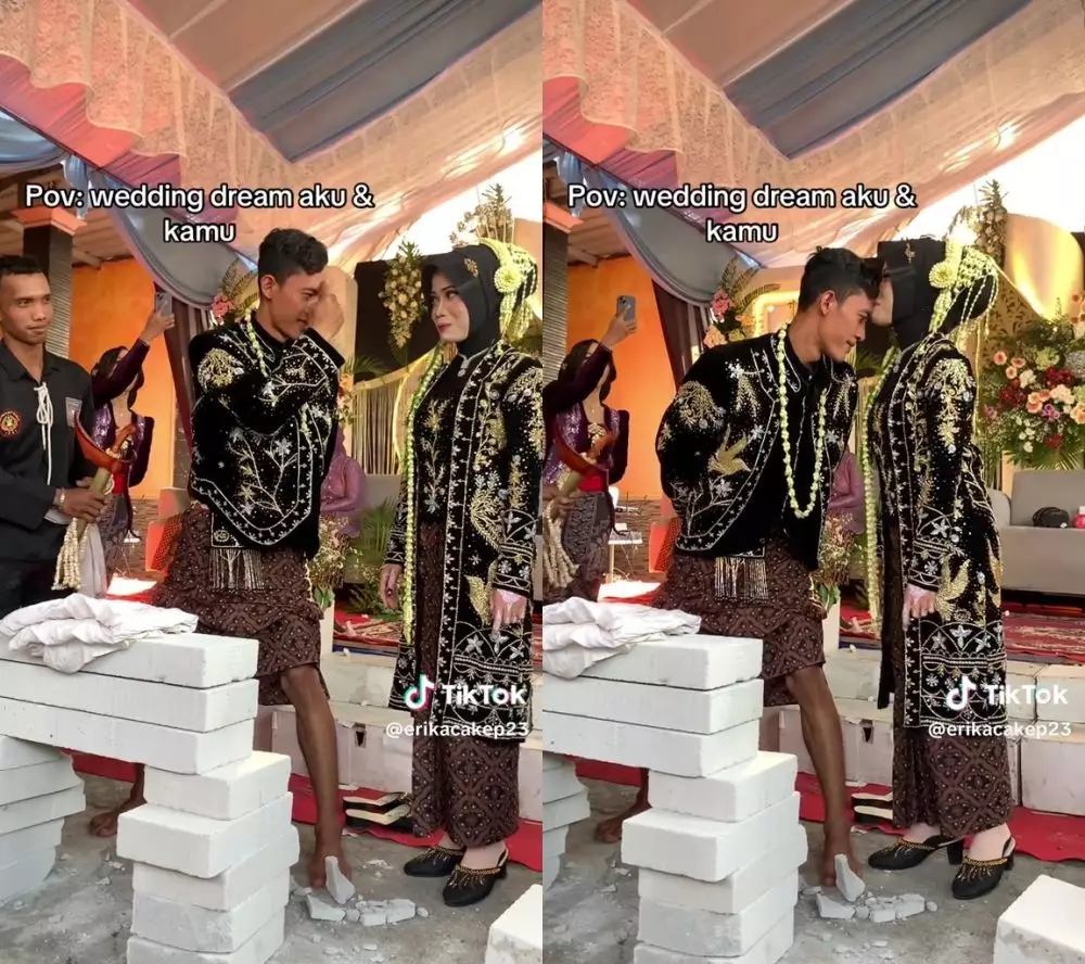 atraksi pencak silat di pernikahan © 2025 TikTok atraksi pencak silat di pernikahan © 2025 TikTok