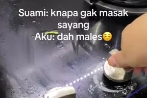 Wanita ini ungkap alasannya malas masak sendiri di rumah, warganet ikut emosi saat melihatnya