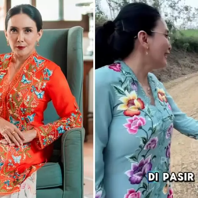 9 Potret Rieke Diah Pitaloka cek kondisi jalan rusak parah di Sukabumi, singgung nama Dedi Mulyadi