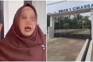 Viral siswa SMAN 1 Cimarga ditampar usai ketahuan merokok, pengakuan murid dan kepala sekolah berbeda