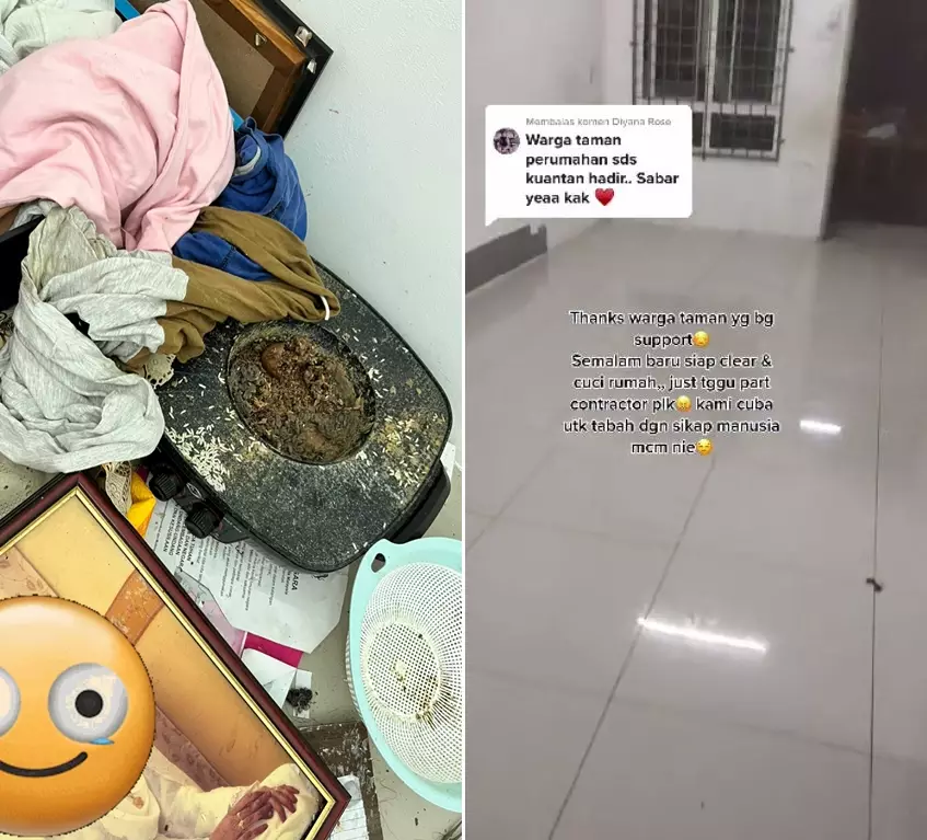 rumah kontrakan jorok © TikTok rumah kontrakan jorok © TikTok