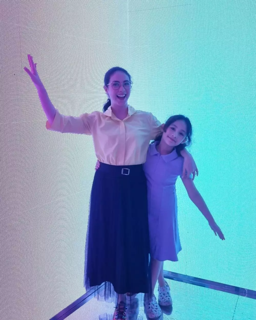 Arumi Bachsin dan putri sulungnya © Instagram