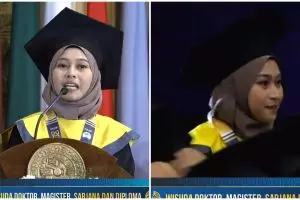 Kisah anak penjual rujak berjuang untuk kuliah ini bikin rektor haru, auto diberi beasiswa S-2