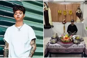 7 Potret Reza Arap dapat kejutan ultah ke-38, rayakan pesta sederhana bareng anak panti asuhan