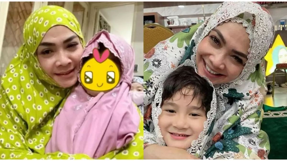 Seru dan hangat, begini 10 momen kebersamaan Rieta Amilia dan cucu-cucu