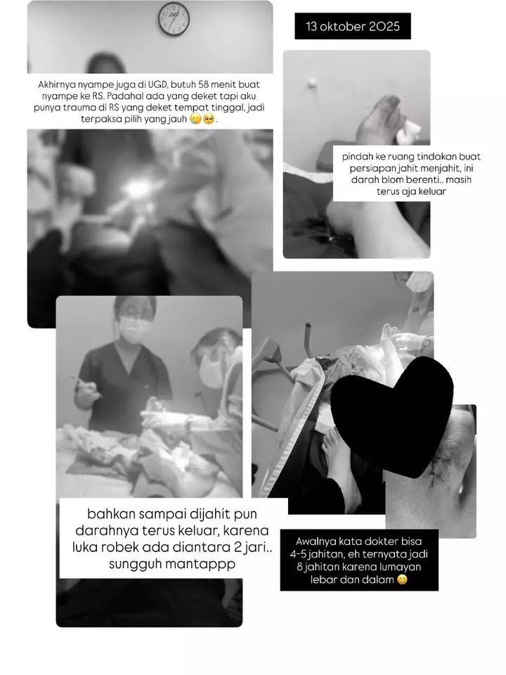 Kronologi Asmirandah jatuh di kamar mandi hingga operasi jahit © 2025 Instagram Kronologi Asmirandah jatuh di kamar mandi hingga operasi jahit © 2025 Instagram