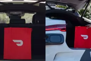 Begini cara taksi pintar tanpa sopir di Amerika bisa antar makanan laiknya ojol di Tanah Air