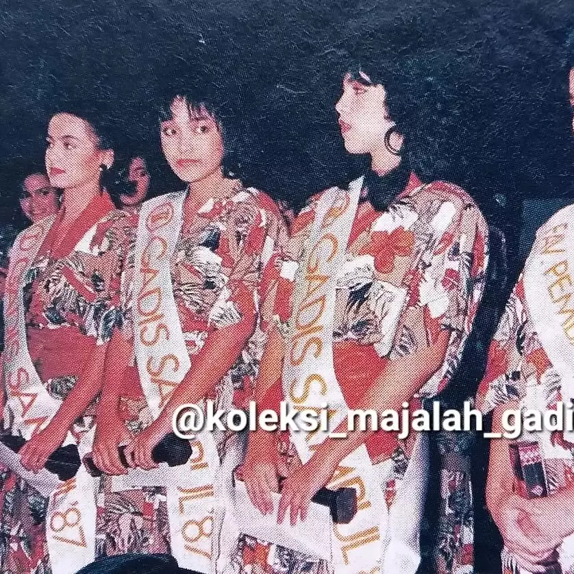 Monica Gunawan pemenang Gadis Sampul 1987 © 2025 brilio.net