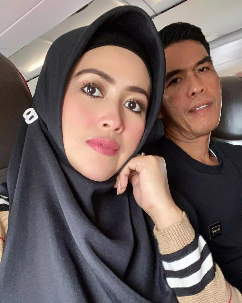 potret mesra Meggy Wulandari dan Mamad © Instagram