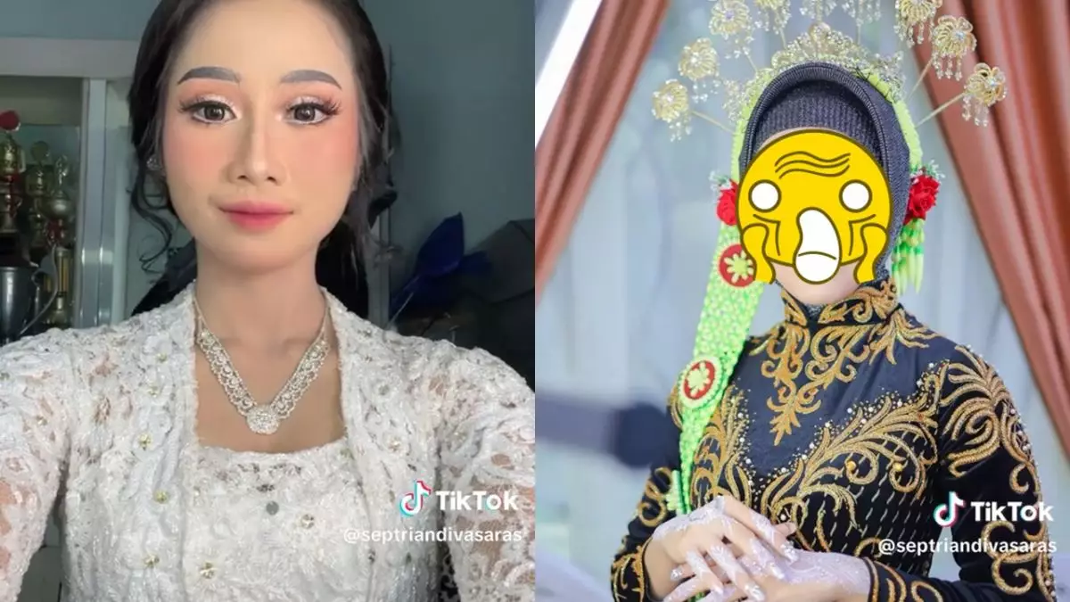 Gagal nikah sederhana, 11 potret pengantin di resepsi ini disebut bak biduan, nggak cocok buat Gen Z
