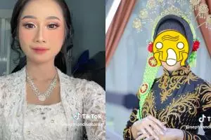 Gagal nikah sederhana, 11 potret pengantin di resepsi ini disebut bak biduan, nggak cocok buat Gen Z