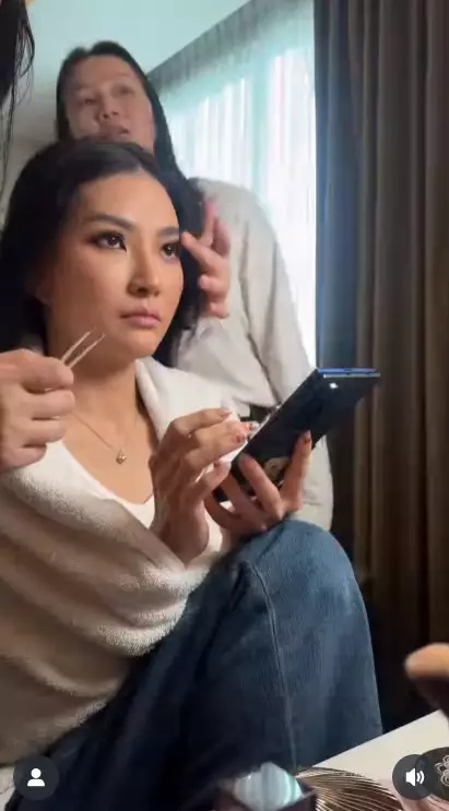 Sarwendah Giorgio royal dinner © Instagram